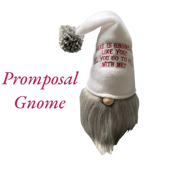 Prom Promposal Gnome Prom Invitation Gnome Gift for Prom Date Invitations - Picture 2 of 8